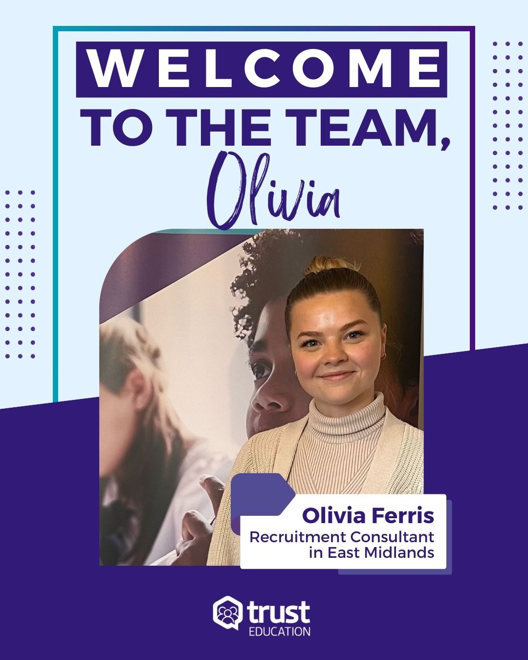 Welcome to the Team Olivia